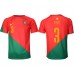 Maillot de foot le Portugal Pepe #3 Domicile vêtements Monde 2022 Manches Courtes